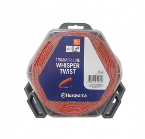 Rola fir trimmy 2.4mm x 77m Whisper Twist Gri Husqvarna - Img 1