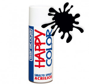 Vopsea acrilica spray culoare negru lucios 400ml | Exito.ro