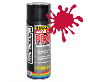 Vopsea spray profesionala email lucios acrilic rosu rubiniu RAL 3003 400ml | Exito.ro