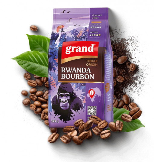 Grand Rwanda Bourbon mlevena 175 grama