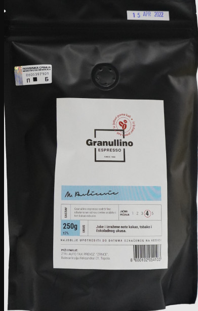 Zrnce Espresso Granullino u zrnu 250 grama