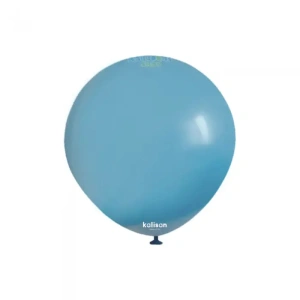 Baloane latex 13cm Deep Blue Retro Kalisan 8003 (100 BUC) - Img 2