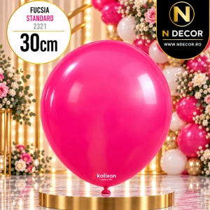 Baloane latex 30cm Fucsia Standard 2321