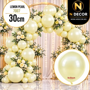 Baloane Latex 30cm Lemon Pearl 7007 - Img 2