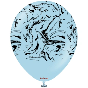 Baloane latex 30cm Space Nebula - Macaron BluePrint Colour - Black - Img 2