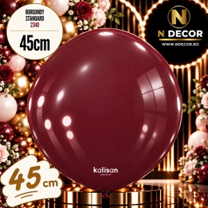 Balon Jumbo Latex 45cm Burgundy Standard 2340
