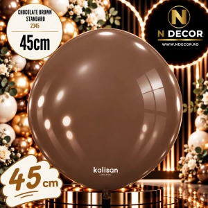 Balon Jumbo Latex 45cm Chocolate Brown Standard 2345