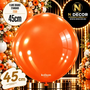 Balon Jumbo Latex 45cm Flame Orange Standard 2358