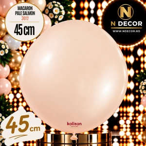 Balon Jumbo Latex 45cm Macaron Pale Salmon 3012