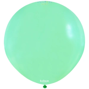 Balon Jumbo Latex 45cm Mint Green Standard 2336 - Img 2