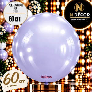 Balon Jumbo Latex 60cm Aura Lavender Fog 7084