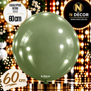 Balon Jumbo Latex 60cm Eucalyptus Retro 8008