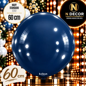 Balon Jumbo Latex 60cm Navy Standard 2342
