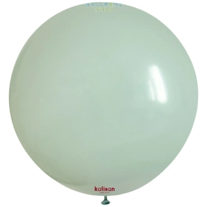 Balon Jumbo Latex 60cm Winter Green Retro 8007 - Img 2