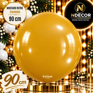 Balon Jumbo Latex 90cm Mustard Retro 8002