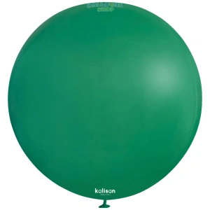 Balon Jumbo Latex 90cm Verde Inchis Standard 2329 - Img 2