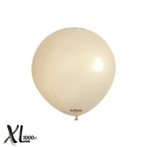 SET 1000 Baloane Latex 13cm White Sand Retro XL 8015 - Img 2