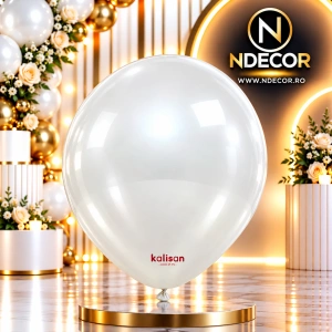SET 50 Baloane Latex 28cm Pearl White 7001