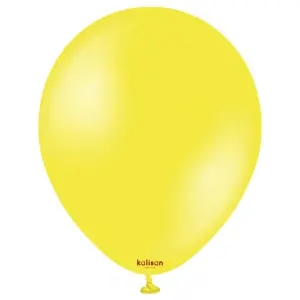 SET 50 Baloane Latex 28cm Yellow Metalic 7018 - Img 2