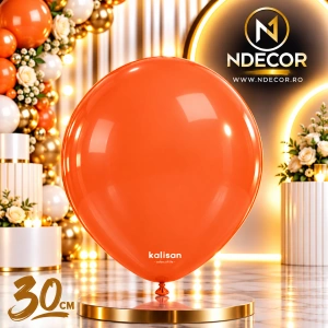 SET 50 Baloane latex 30cm Flame Orange Standard 2358