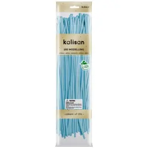 SET 50 Baloane latex modelaj Macaron Blue Nozzle Up 152 x 2.5 cm 160M 3001