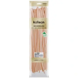 SET 50 Baloane latex modelaj Macaron Salmon Nozzle Up 152 x 2.5 cm 160M 3006