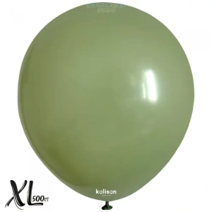 SET 500 Baloane Latex 30cm Eucalyptus Retro XL 8008 - Img 2