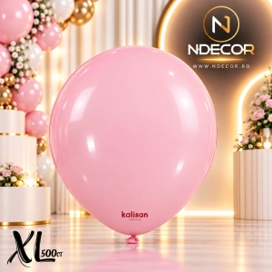 SET 500 Baloane Latex 30cm Macaron Pink XL 3002