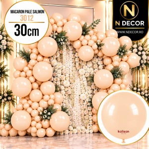 Baloane Latex 30cm Macaron Pale Salmon 3012 - Img 2
