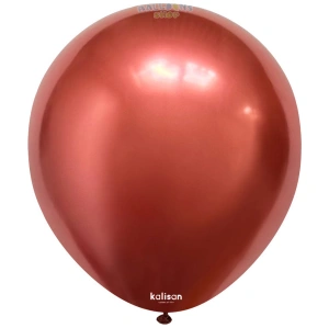 Baloane latex 30cm Rosu Mirror 5010 - Img 3