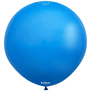 Balon Jumbo Latex 45cm Albastru Standard 2314 - Img 2