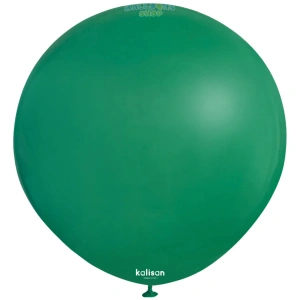 Balon Jumbo Latex 45cm Verde Inchis Standard 2329 - Img 2