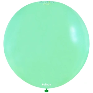 Balon Jumbo Latex 60cm Mint Green Standard 2336 - Img 2