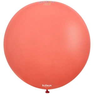 Balon Jumbo Latex 90cm Coral Standard 2341 - Img 2
