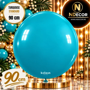 Balon Jumbo Latex 90cm Turquoise Standard 2318
