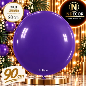 Balon Jumbo Latex 90cm Violet Standard 2323