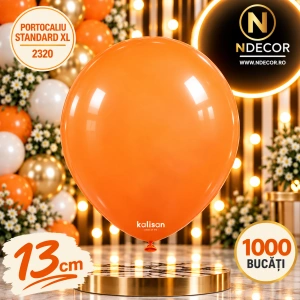 SET 1000 Baloane Latex 13cm Portocaliu Standard XL 2320