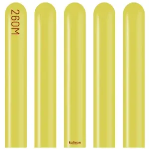 SET 50 Baloane Latex Modelaj Retro Olive Nozzle Up 260M 8009
