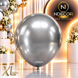 SET 500 Baloane Latex 13cm Mirror Silver XL 5002