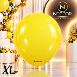 SET 500 Baloane Latex 30cm Galben Standard XL 2315