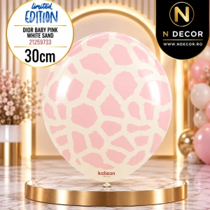 Baloane Latex 30cm Dior Baby Pink White Sand 21259733