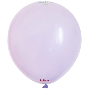 Baloane Latex 30cm Macaron Lilac Kalisan 3003 - Img 3