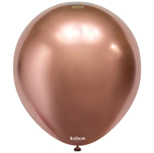 Baloane latex 30cm Rose Gold Mirror 5007 - Img 3