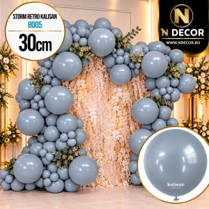 Baloane latex 30cm Storm Retro Kalisan 8005 - Img 2