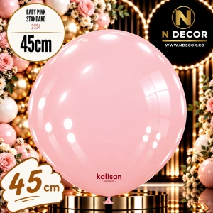 Balon Jumbo Latex 45cm Baby Pink Standard 2334