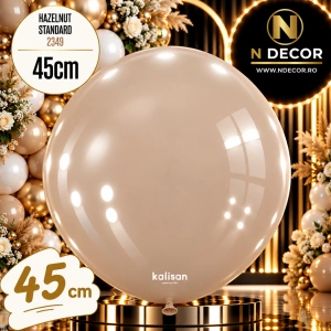 Balon Jumbo Latex 45cm Hazelnut Standard 2349
