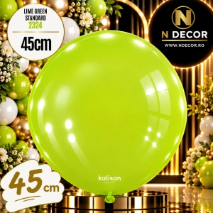 Balon Jumbo Latex 45cm Lime Green Standard 2324