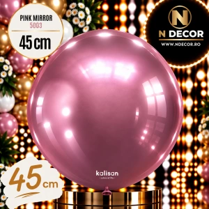 Balon Jumbo Latex 45cm Pink Mirror 5003
