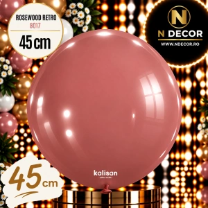 Balon Jumbo Latex 45cm Rosewood Retro 8017
