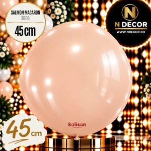 Balon Jumbo Latex 45cm Salmon Macaron 3006